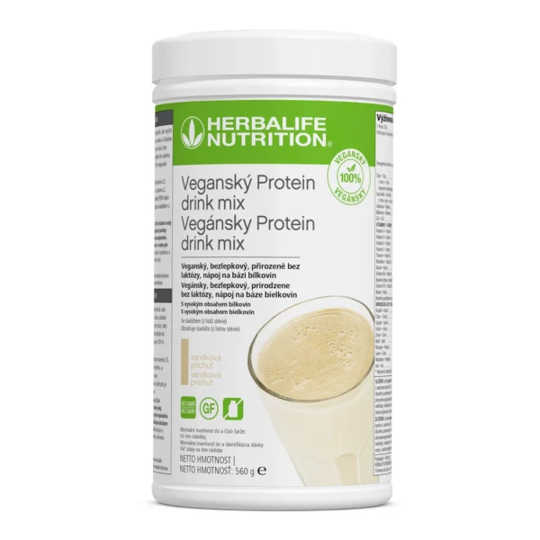 Protein Drink Mix Vegánsky Proteínový nápoj Vanilka